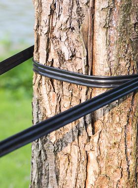 极速农用温室大棚压膜绳子高强度黑色FPE压膜带子高韧性扁平塑料