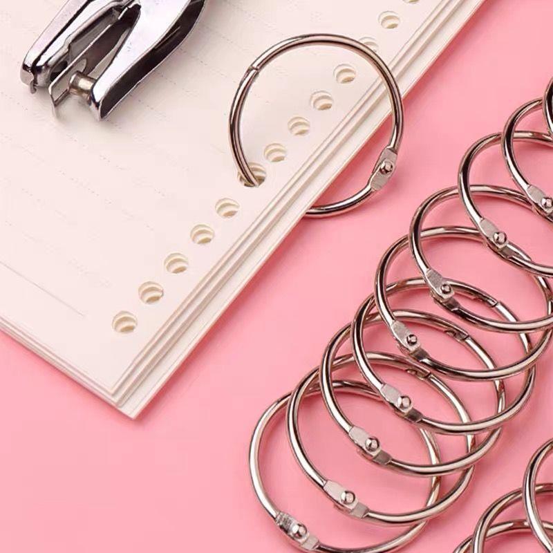 极速活页圈环开口圈装订圈DIY相册装订线圈环装T订扣书圈活页扣环