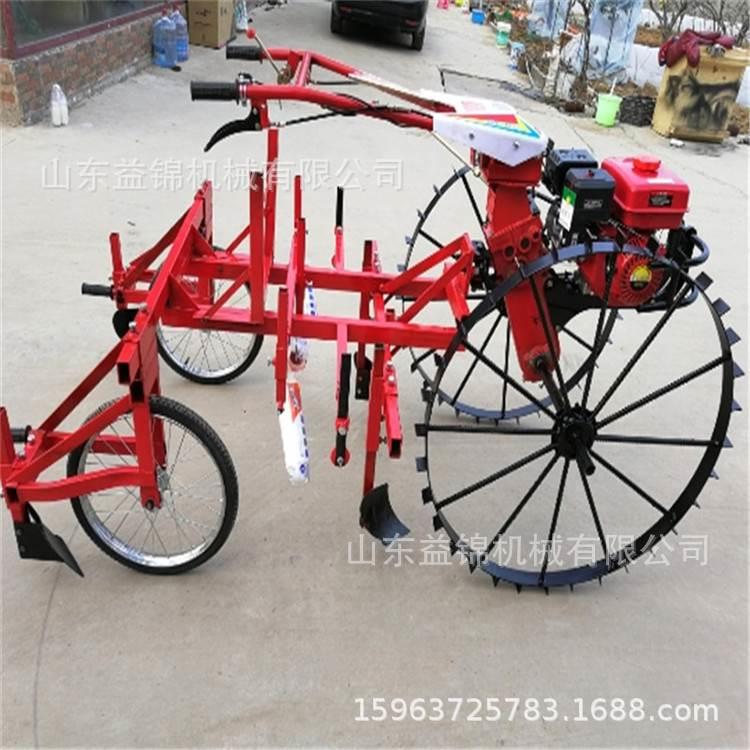 极速加厚型铺地膜机 省力红薯地瓜覆膜机K 尺寸宽度可调带滴灌铺
