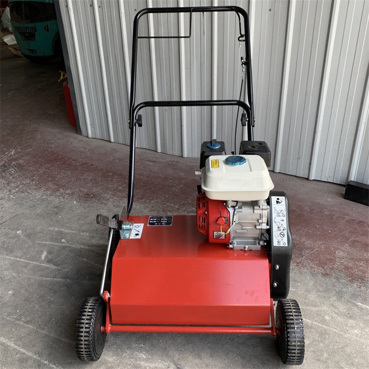 极速汽油款真草坪梳草机 高尔夫球场E草地梳理机 草根呼吸护理机