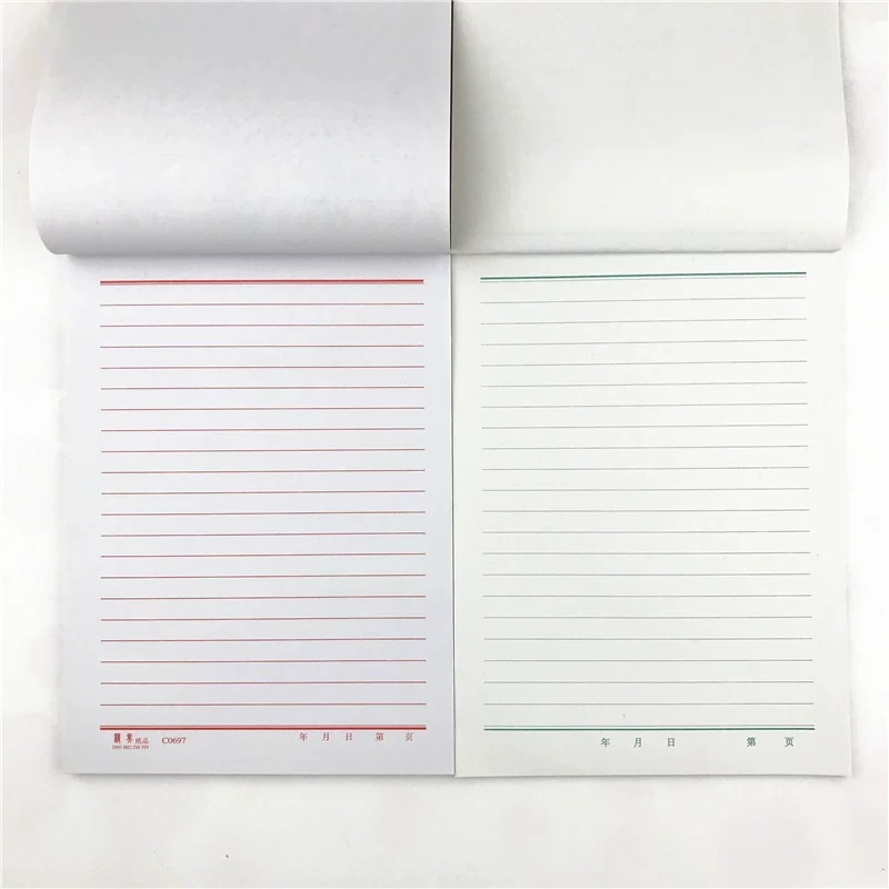 极速16k 牛皮教案o本加厚横格线条作业本办公学生幼儿园教师教学