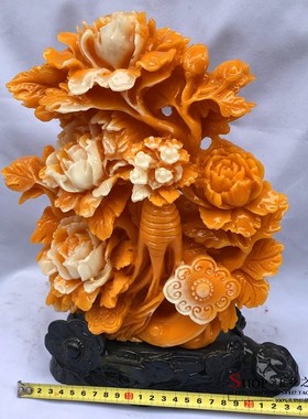 极速仿寿山石人生如意p观赏摆件家居客厅电视柜风水工艺品收藏礼