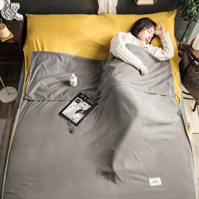 极速销产旅行床单k被罩一体式隔脏睡袋被套外出差住酒店宾馆便携