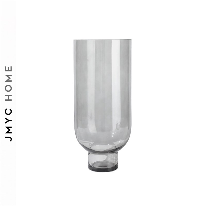 极速现代玻璃花瓶花n器摆件干花仿真花插花装饰玄关客厅餐桌样板