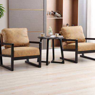 极速轻奢沙发椅沙发洽谈会客y区椅售楼处接待桌椅组合商务休闲酒