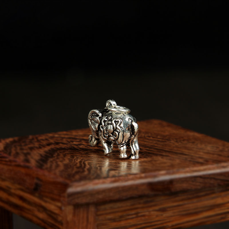 极速藏银莲e花吊坠配饰项链搭配男女情侣装饰念珠坠子随身民族风