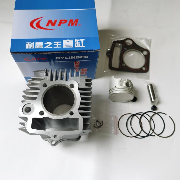 极速新品金城弯梁摩托车JC110-6-6V-B9/-9NV套缸 缸套缸筒活塞环