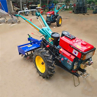 180型手扶拖拉机 平田丘陵整地手扶拖拉机 大棚管理手扶旋耕机