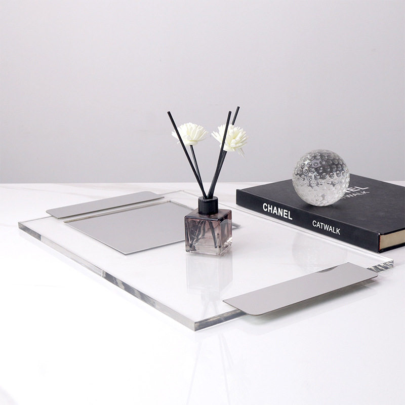 简约现代亚克力金属几何托盘摆件样板房茶几软装饰品客厅桌面摆设,电子元器件市场,电线扎带/束线带,淘宝优惠券,粉丝福利购,淘宝优惠卷