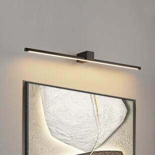 led客厅走廊墙壁照画壁灯大尺寸画前挂画灯长条入户门头灯镜前灯