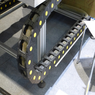 滑片式塑料拖链瑞奥承重TZ35系列可拆卸耐磨运动尼龙坦克链链条