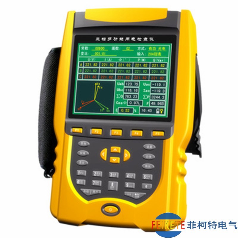 菲柯特三相多功能用电检查仪三相用电检查仪手持三相电能表现场校