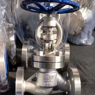 2507双相钢耐海水截止阀 2205 J41W 100P双向不锈钢2205截止阀