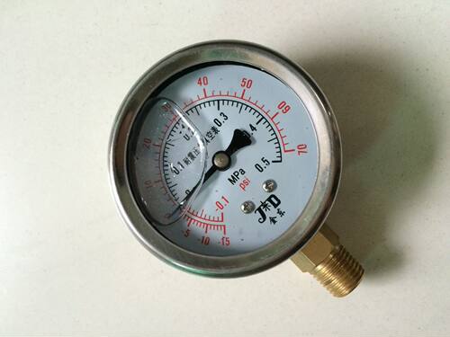 深圳供应YEATHEI真空压力表-0.1~+0.5MPA 0--100KPA