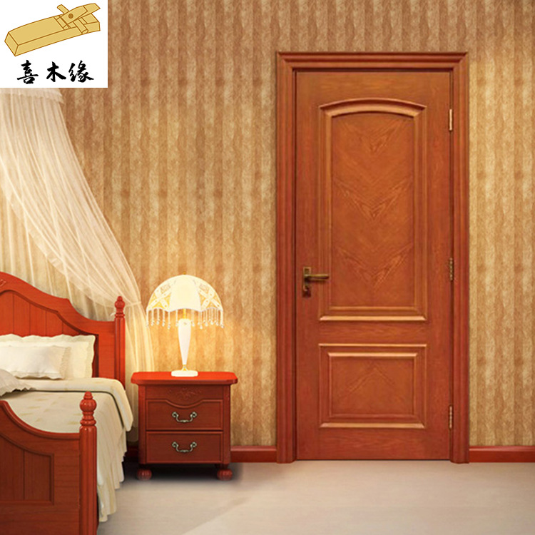 上海橡胶木纯实木门原木门套装门卧室门烤漆门卫生间门全屋