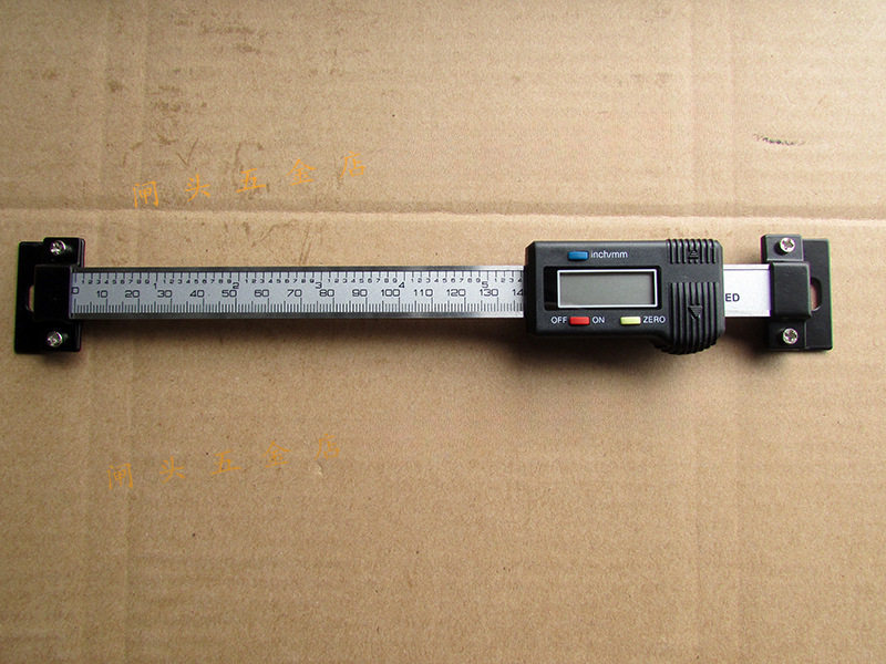 上海数显标尺100/150/200/300横式竖式电子游标卡尺恒量