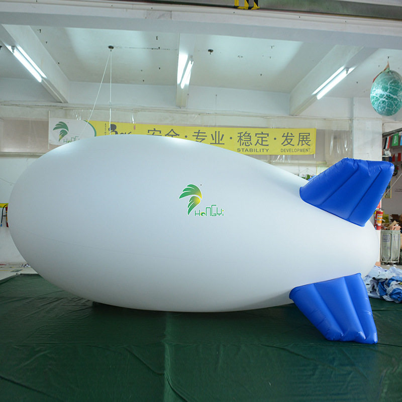 厂家直销PVC充气飞艇模型商业开业庆典户外活动装饰可悬挂飘空