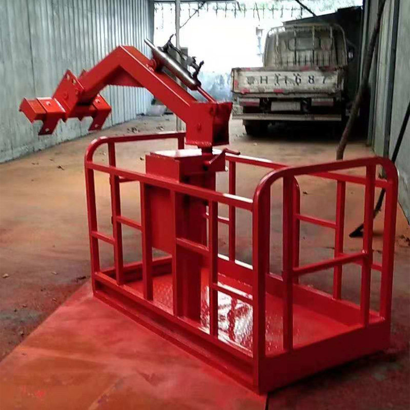 高空作业吊车吊车 汽车起重机吊顶吊框 360度旋转吊篮批发