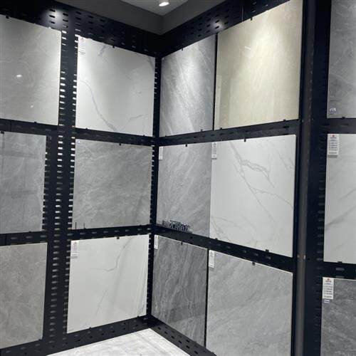 速发客厅瓷砖全抛釉800X860黄白聚晶普拉0防滑地砖玻化砖600X提00