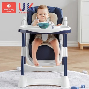 婴幼儿童宝宝餐椅可坐可躺可折叠多功能吃饭桌餐桌便携式 家用餐车
