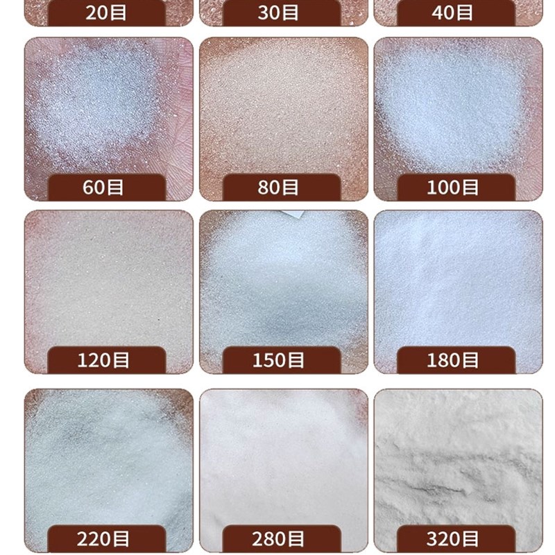 玻璃珠喷砂机用抛光玻璃微珠玻璃珠磨料除锈喷砂专用