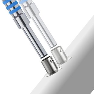 固定长杆伸缩不锈钢竿子单杆式免打孔阳台防风晒衣架伸缩凉衣杆