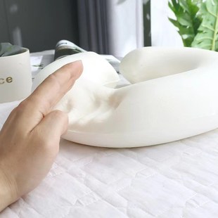 美容床趴枕美容院专用枕头按摩推拿u型枕趴趴枕脸垫趴睡枕枕乳胶