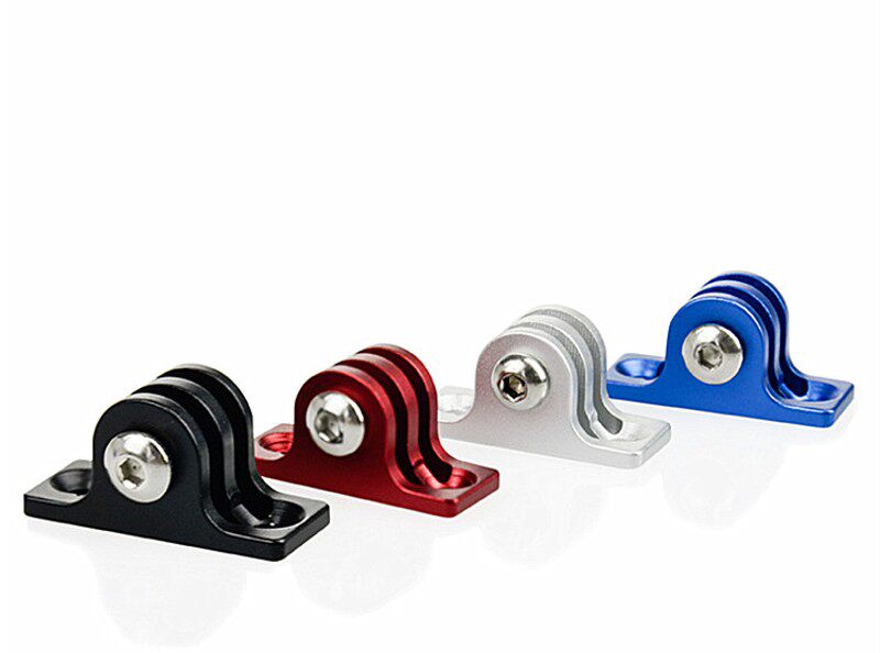 适合GOPRO山狗运动相机平面固定支架墙壁木板螺丝安装配件金属