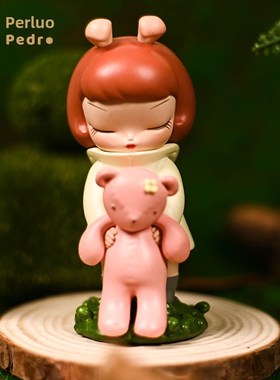 佩德洛白夜童话雨后兔女郎lite桌面摆件潮玩艺术创意礼物可米生活