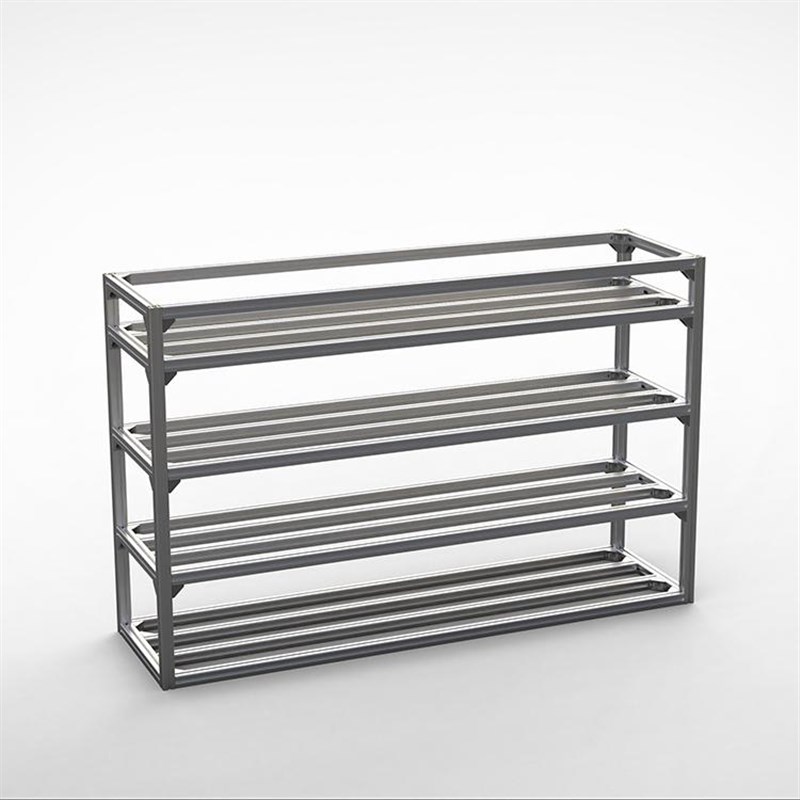 置物架全铝多层可调节工作w室架展示架铝型材架子工作室架多层