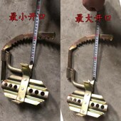 通信木杆方钢实心木杆脚扣爬杆爬树工具实心固定两牙电工木杆脚扣