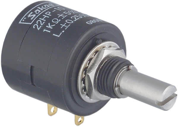 SAKAE多圈线 线绕5圈10圈电位计22HP-5E/5N/5M 22HP-10N/10M/10E