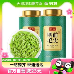 叶睿信阳原产毛尖绿茶2023新茶明前特级嫩芽浓香型散装 茶叶250g