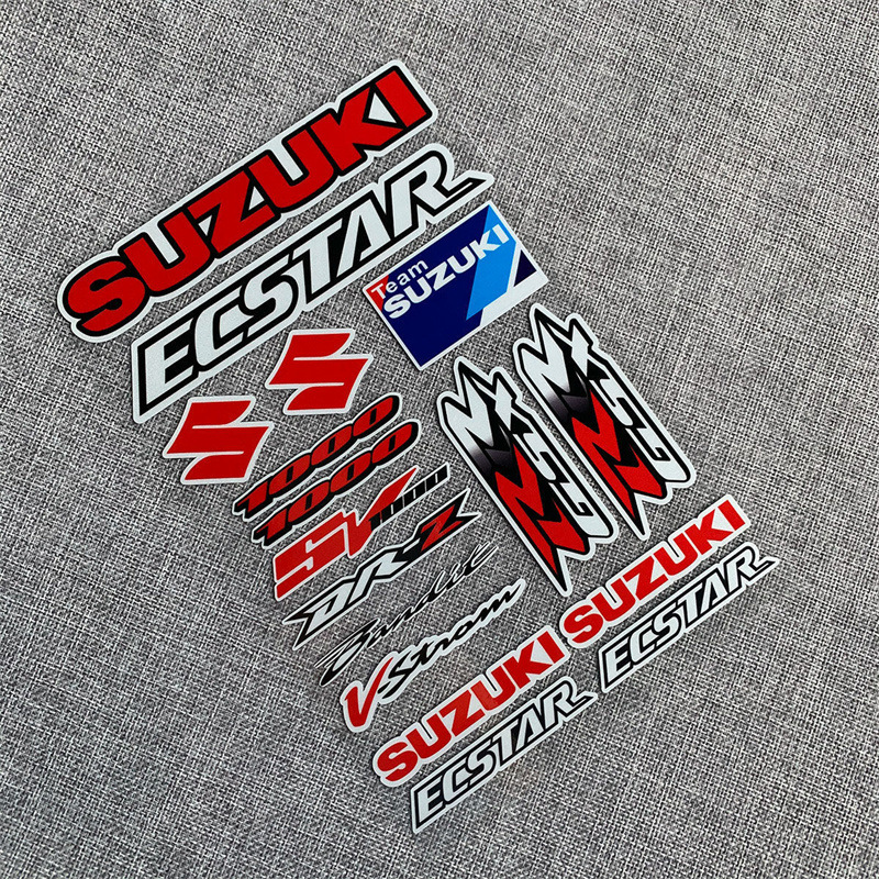适用于铃木反光贴纸摩托车贴花UY/UU/USR小海豚125/DL/GW/GSX250R