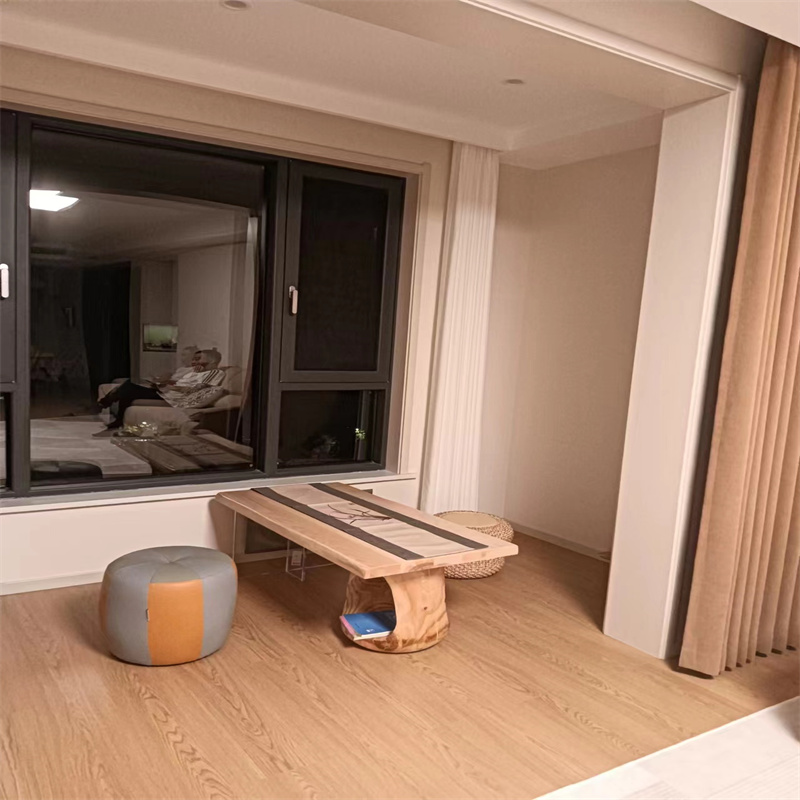 定制松木榆木办公桌实木餐桌面大板原木吧台板一字隔板置物架定做