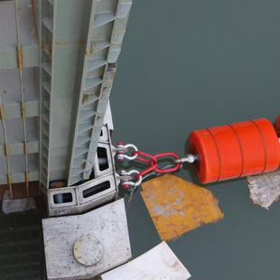 渔港直径1米单点系泊浮筒浮力900公斤水上工程拦船设施塑料抬揽浮