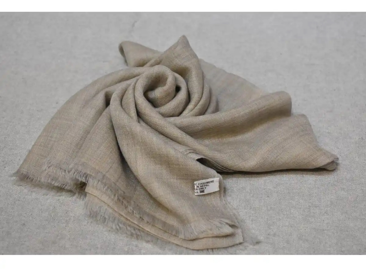 100%Pashmina羊绒/帕什米纳羊绒高级品质女士围巾适合春秋