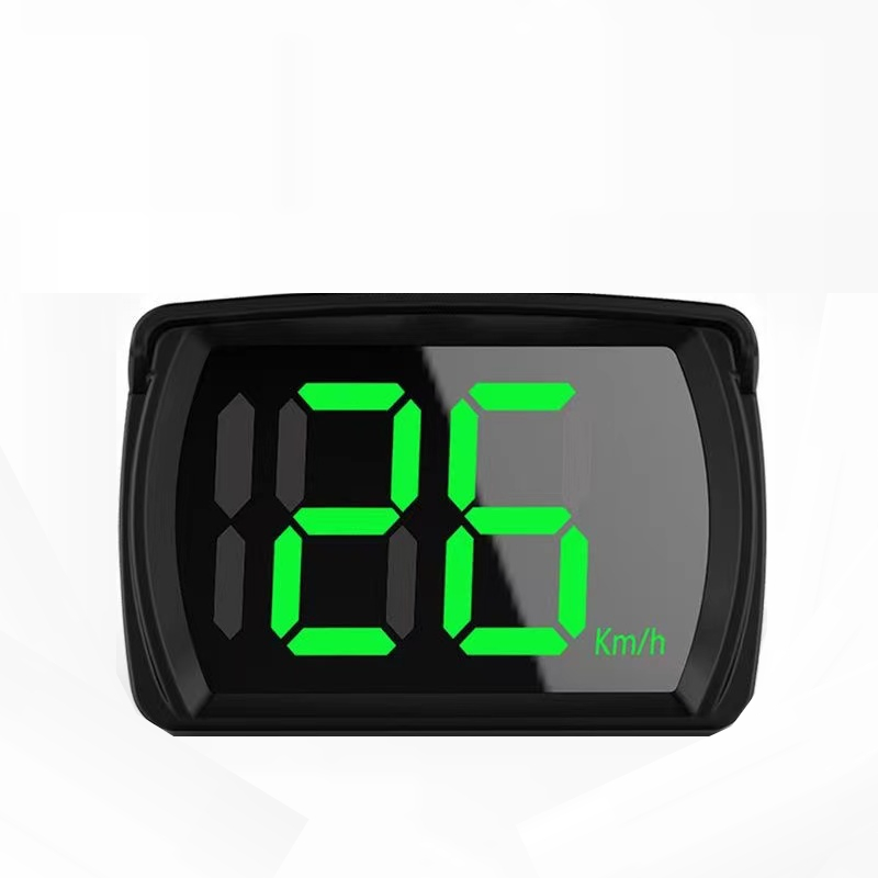 2023新款HUD车速显示车载测速电子狗抬头显车器雷达预警仪一体机