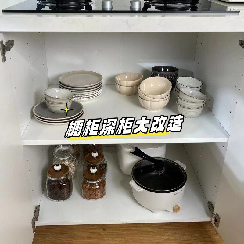 速发物盘收纳救厨!碗盘收纳架星房置碗架碗架橱柜内锅架放碗碟架