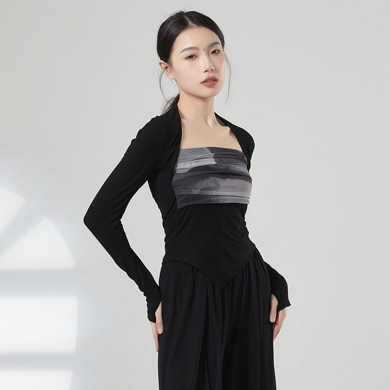 速发古典舞服中国课练功服舞蹈上舞教师上风演出服长袖服衣