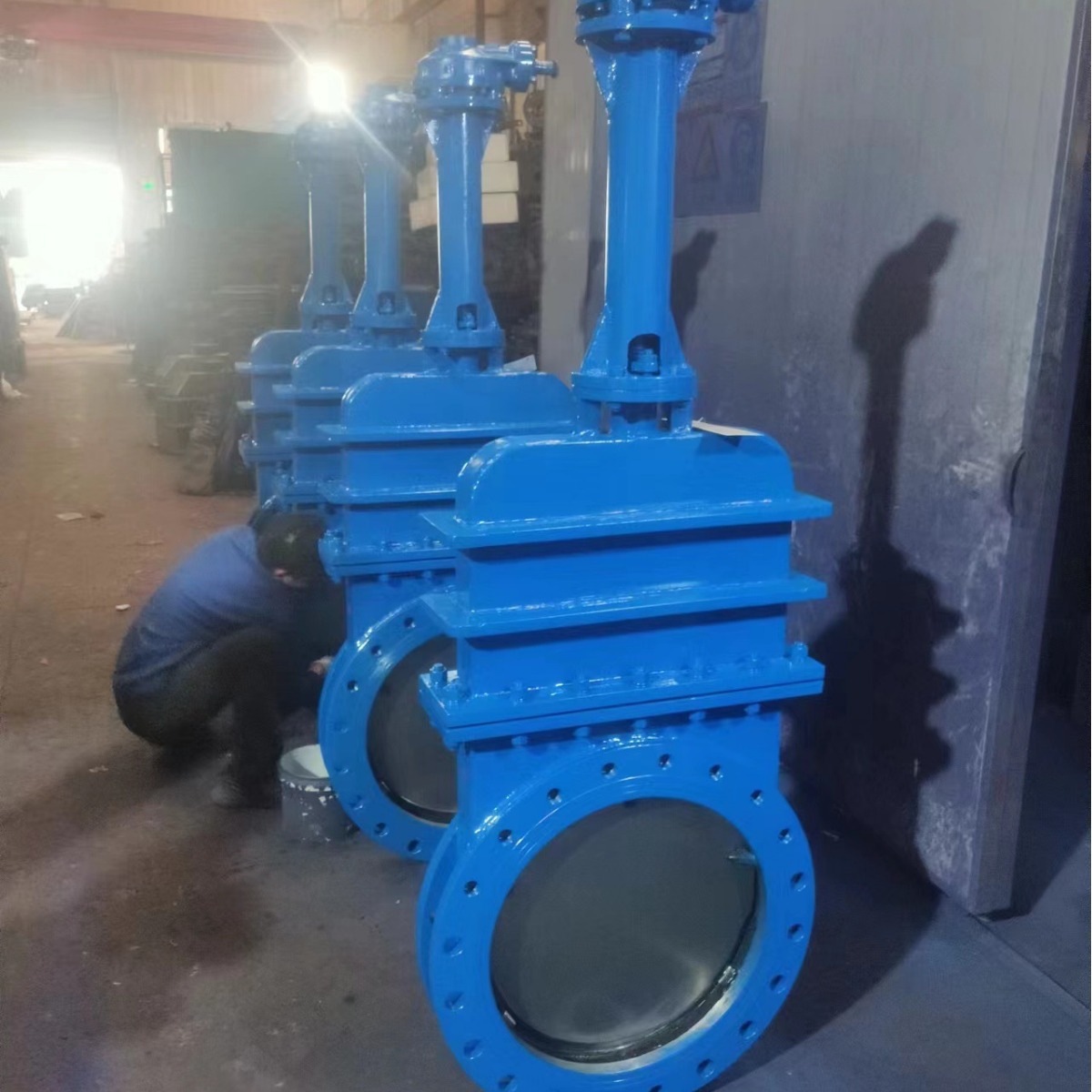 PZ75H PZ75X 软密封暗杆刀形闸阀 硬密封暗杆刀形闸阀 刀形闸阀