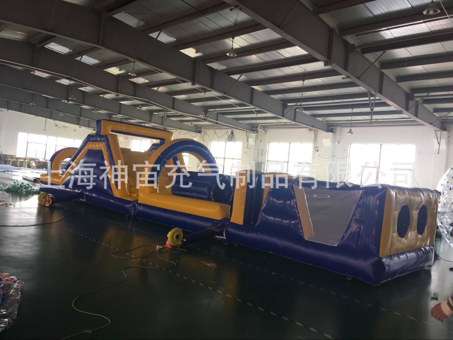充气陆地闯关 陆地障碍闯关 充气障碍陆地闯关