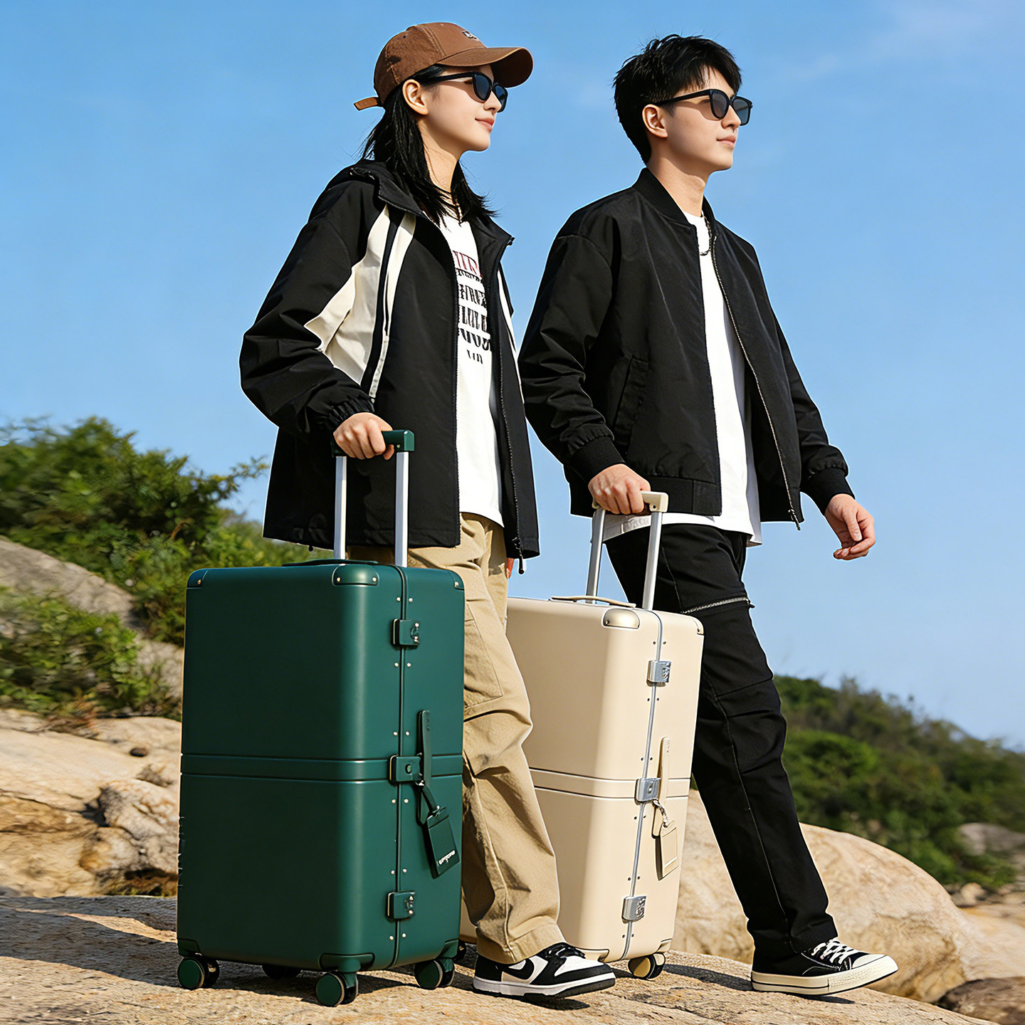 「MUSE奖」Virgin新款行李箱女大容量铝框拉杆箱男结实耐用旅行箱