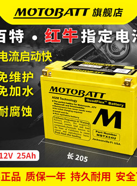 百特摩托车电瓶MBTX24U 宠巴迪蜘蛛侠RT ST F3 RTS1000c/990电池