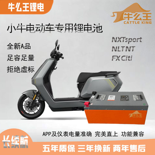 牛么王锂电池小牛车专用