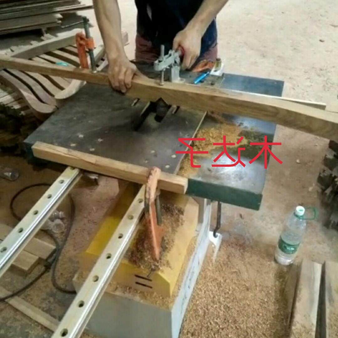 木工工具立铣机机械配件滑轨推台送料轨道滑台推板地锣导轨立轴台