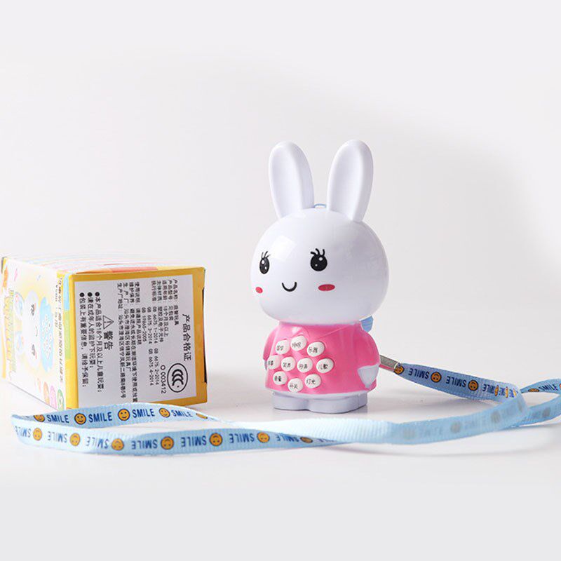 速发机童小兔子故事机玩具儿智能玩智地摊发光益具玩具