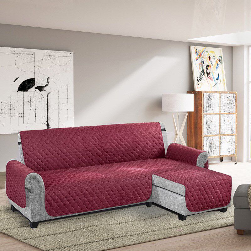 速发跨境贵妃保发垫一体L型沙毛罩躺椅沙发套四季可用磨护沙发巾