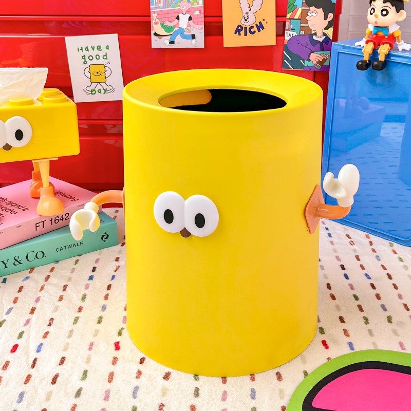 速发多巴胺垃圾桶大容量厨房客厅卧室家用2024新款高颜值可爱创意