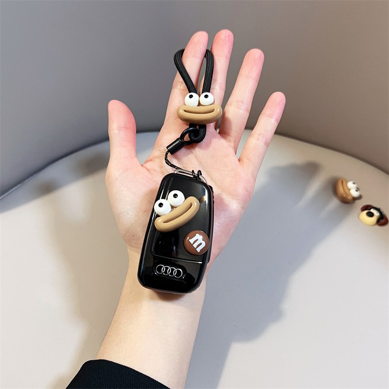 速发适8a4款AL套 A4L A6 Q5L新款Qq7q用包27壳车扣可爱男